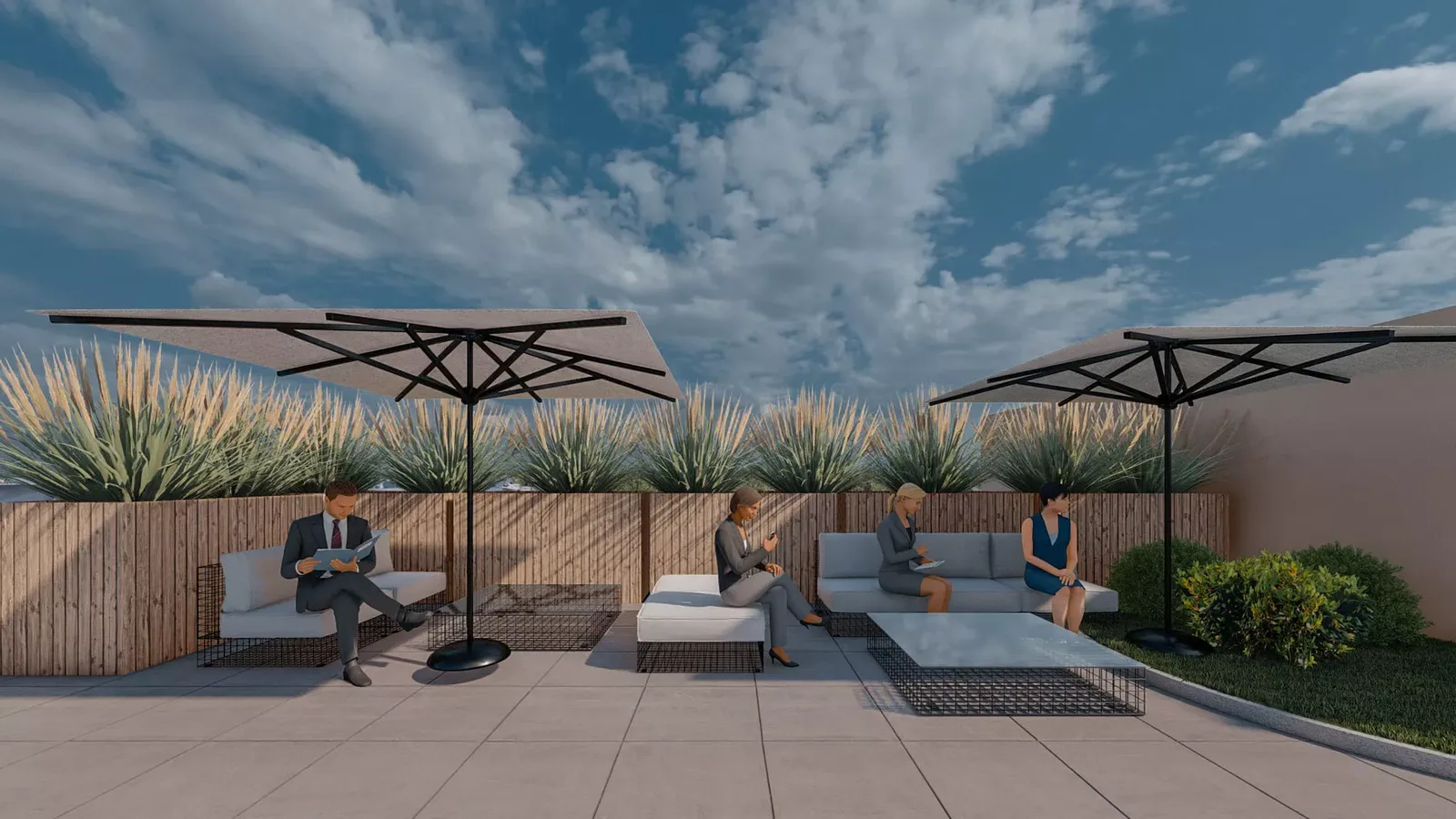Climeworks Terrasse Zürich